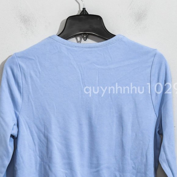 Orvis Ladies' ¾ Sleeve Split Neck Pima  Cotton Top. - Picture 3 of 5